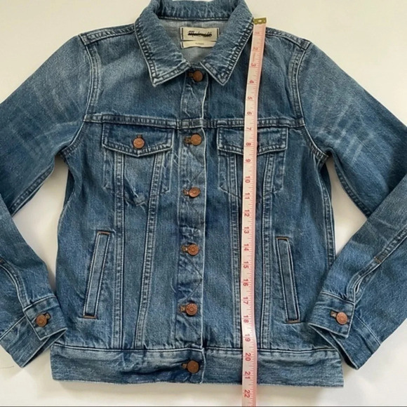 Madewell The Jean Jacket Pinter Wash XS - Picture 10 of 10